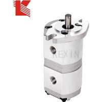 11A small double Hydraulic Gear Oil Pump tandem Pump