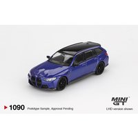 MINIGT 1/64 BMW M3 Competition Touring Portimao Blue Metallic MGT01090-CH Cars Alloy Diecast Metal Model Kids Toys Boys