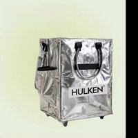 Large Capacity Domestic HULKEN Luggage Bag Cover Shopping Trolley Carrying Bag Travel Bag with Lid Polycarbonate Material