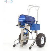 8.5L Airless Paint Sprayer 4000W Piston Pump Sprayer, PT-8900EX Professional Putty Plaster Spraying Machine for Industrial Jobs
