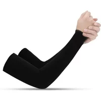 AliExpress NONE Summer Ice Silk Arm Sleeves Unisex - Sun Protection & Cooling for Cycling, Golf & Outdoor Sports