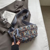 Bohemia Corduroy Women Waist Packs Retro Lady Fanny Pack Fashion Female Waist Bag Zipper Crossbody Bag Fanny Pack Handbags