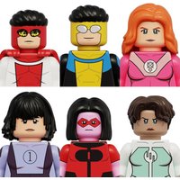 New lnvincible Building Blocks Mini Action Figure Toys
