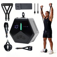 Gym Fitness Sets Home Gym Cable Machine Portable Smart Fitness Pump with Adjustable Resistance for Full Body Workout