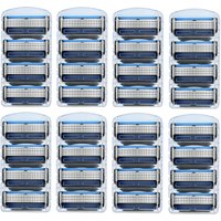 Premium Razor Blades for Men 5 Layer Stainless Steel Refills Compatible with Gillettee Fusion 5 Style Razors, Smooth Shaving