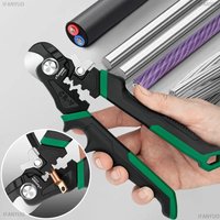 7 Inch Heavy Duty Cable Cutter, High Leverage Wire Rope Scissors for Cutting 6mm Steel Cable, Iron Wire & Strands