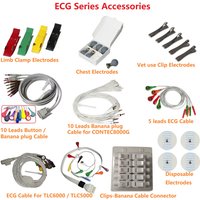 Accessories for CONTEC products Spo2 Probe, ECG Cable, Electrodes, Clip Electrodes