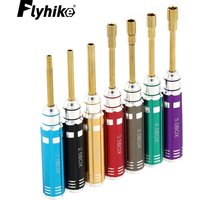 7PCS Short Handle RC Hex Screwdriver Nut Driver & Phillips Screwdriver Tool Set Allen Wrenches Socket Tools For RC Mini Car