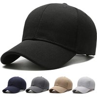Pineapple Cloth Light Plate Simple Hat Men'S Casual Baseball Cap Fashion Visor Hat Minimalist Female Cap, Big Head Circumference