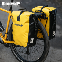 Rhinowalk Bicycle Back Seat Rack Bag 27L Quick Release Travel Cycling Bag Fit MTB Road Bike Tail Storage Trunk Pannier 1 PC Sale