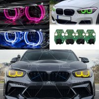 Yellow Angel Eye LED Boards For 2016-2018 BMW F20 F21 LCI 114d 116d 116i 118d LED Headlight 63117428425