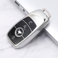 New Tpu Car Key Case Cover for Mercedes Benz AMG E Class W213/C Class W205 2018 Car Styling Accessories Ring