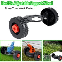 Lawn Mower Support Wheel, Adjustable Support Wheels Attachment, Grass Trimmer Detachable Auxiliary Wheel Quick Change Trimmer He