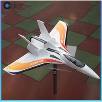 Red Style Ultra-Z Astro Delta Wing Epp Foam Electric Fixed Wing Remote Control Aircraft 64mm Ducted Tail Thrust Model Aircraft