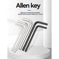 AliExpress DIVEDEER 1~10Pcs Hex Wrench 0.9/1.27/1.5/2/2.5/3/4/5/6/8mm Silver/Black Mini L Shaped Hexagon Allen Key Set Bicycle L Handle Wrench