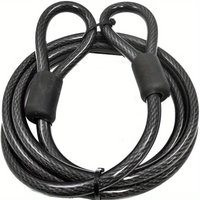 1.2m Bike Lock-Anti-Theft Security Cable Chain for Cycling,Motorcycle,Helmet Protection Bicycle Accessories