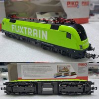 PIKO Train Model HO 1/87 57924 Taurus Tram/58678 Carriage Optional Flixtrain Painting Train Track Car Toy