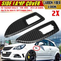 For Vauxhall Corsa D / VXR 2006 - 2014 Astra H/J Zaf B Insignia Corsa E Leaf Plate Lamp Cover Side Lamp Cover