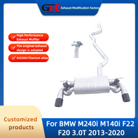 Catback Valvetronic Exhaust Pipe for BMW M140i M240i F20 F22 3.0T 2013-2020 High-Performance 304 Stainless Steel Valve Muffler