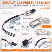 AP01 Abgasdrucksensor-Kit für Mazda 3 BM BN 6 GJ GL CX-5 KE KF 2.2D SHY618W00