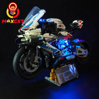 MAXCXT LED Light Set For LEGO Technic 42130 BMW M 1000 RR Motorcycle DIY Decorative Lamp Not Include Lego Building Blocks Set