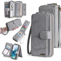 Wallet Pu Leather Phone Cases For Samsung Galaxy S25 S24 S23 S22 S21 S20 FE S10 S9 S8 Plus Ultra S20fe S21fe Case Cover Bag