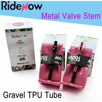 Ridenow Metal Nozzle Tpu Inner Tube Removable Valve Cores Gravel 29Inch 700x32-47c Tube Bike Tyre MTB Road Bike Inner Tube