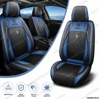Sporty PU Leather Car Seat Covers, Sleek Black/Red/Green Design, Enhance Your Vehicle’s Look