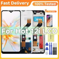 6.6"Ori For Infinix Hot 12i / 20i x665 X655E x665B X665E X6511 LCD Display Touch Screen Digitizer Assembly Hot 20i X665E