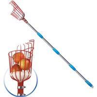 260cm Fruit Picker, Adjustable Depth Basket, Convenient Garden Tool, Picker Basket for Picking Apples