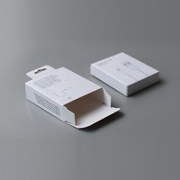 100Pcs White cardboard packaging box PD Fast Charging Cable Box Type-C USB-C Lighting Cable Paper Box Universal Date Cable Box