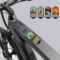 A set of motorcycle and electric bicycle frame stickers; bicycle upper tube waterproof stickers; bicycle frame decorative