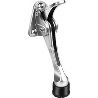Zinc Alloy Foot-Operated Door Stopper Automatic Kickdown Door Hold Opener Punch-Free Windproof Door Stop for Home Hardware