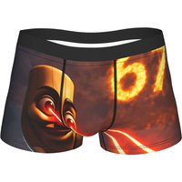 Tung Tung Sahur Italian Underwear Comfortable Panties Print Shorts Briefs For Males 3D Pouch Plus Size Boxer Shorts