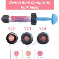Pink Resin Dental Gum Composite Gingiva Recession Chairside Like GC