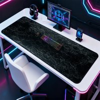 140x60 Mouse Pad 90 60 Table Mat 1200x600 Big Desk Mat Full Size Black Desktop Accessories Computer Carpet Anti-slip Work Pad