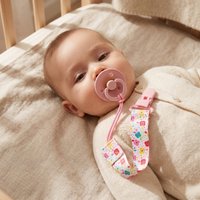 Comfortable Material Pacifier Cute Baby Clips Chain Dummy Clip Holder Nipples Children Cartoon Pacifier Clip Soother Holder Gift