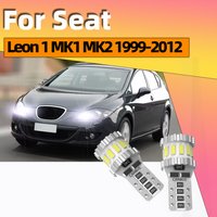 2Pcs LED Parking Light Bulbs For Seat Leon 1 MK1 1M 2 MK2 1P 1999-2012 LED Clearance Lamps 12V Accessories Canbus