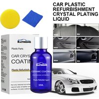30ml Car Ceramic Coating Plastic Parts Crystal Coating Plastic Refurbishment Ceramic Coating Plastic Parts Refurbish Restoration