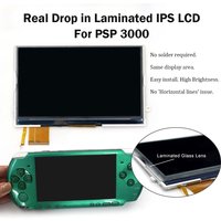 Hispeedido New Laminated IPS LCD Screen For PSP 3000 No welding required High Brightness Display For PSP 3000 Easy to Install