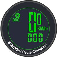 Wireless Bicycle Computer Waterproof Cycling Bike Speedometer Multi-functional Bicycle Odometer for Bike Handlebar and Stem