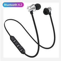 XT11 Neck Magnetic Gym Wireless Headphones Sports In-Ear Headset Hanging Neck Style Earphones Noise Reduction Headphone With Mic