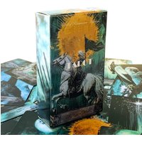 Tarot Deck 78pcs Deck Fortune Fate Divination Game Cards,Stylish & Compact, Ideal For Travel, Meditation & Spiritual Practices