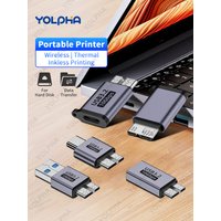 USB A to Micro B Extender Adapter High Speed USB3.0 Data Cable Converter for HDD External Drive Disk Laptop Tablet Phone Devices