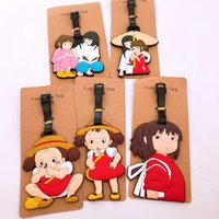 Totoro Anime Cute Luggage Tag Suitcase ID Addres Holder Baggage Boarding Tags Portable Label