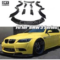 For BMW 3 Series E92 M3 2007-2012 Car Styling Bodykits Car Fender Flares Wide Body Wheel Arches Rear Boot Spoiler Trims