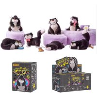 Original 52toys Disney Lucifer Blind Box Figure Anime Toys Kawaii Bad Cat Lucifer Series Blind Box Toy Kid Birthday Gifts