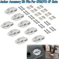 1/4/8 Set Siver Black Anchor Accessory Kit Fits For CFMOTO CF Moto Anchor Accessories New Arrival
