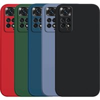 Case For Xiaomi Redmi Note 11 Case Redmi Note 11 10 10s 11s 12 12s 13 Pro Plus 5G Cases Shockproof Liquid Silicone Phone Cases
