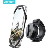 Joyroom 360 Rotatable Bike Motorcycle Phone Holder Silicone Bracket Motorcycle mobile stand Mount For Smartphones Cycling Stand